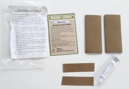 Neoprene wader repair patch - repair,
