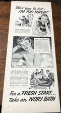 1942 Ivory Soap Bath - Vintage