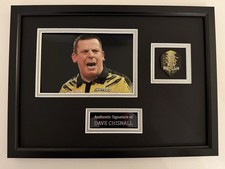 Dave Chisnall Hand Signed