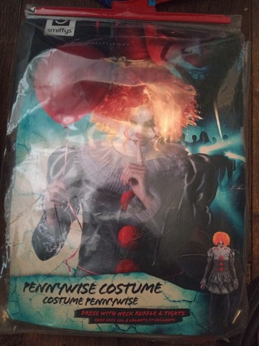 Pennywise costume large 18 - pennywise,