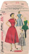 Vintage 50s Dress Simplicity