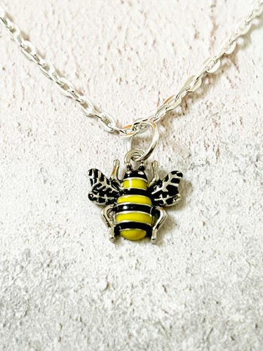 Bumble bee pendant charm - bumble,