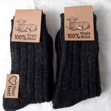 2 Pairs Women Wool Socks