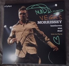 Morrissey Signed Beethoven Was Deaf Live Vinyl, House of Blues Vegas 2024