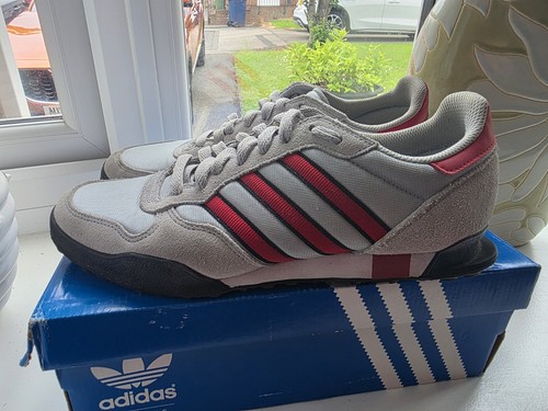 Adidas marathon white red - adidas,