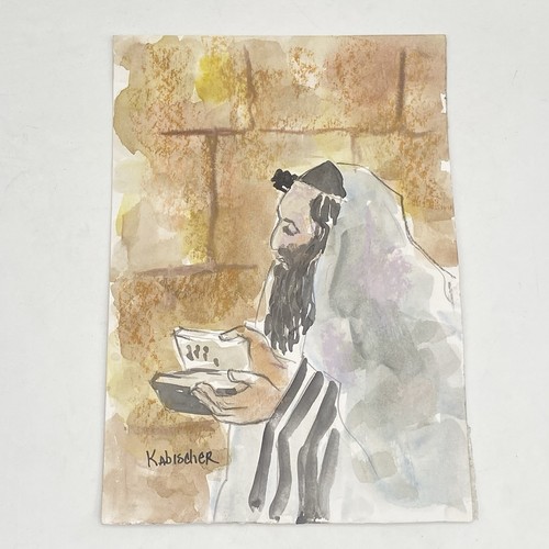 Praying tefillin at - praying, western