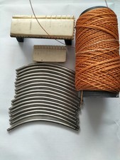 Sitar Sitar Main Bridge, Sympathetic String Bridge 17 Frets Tie Thread 