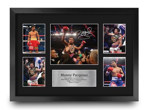 Manny pacquiao signed boxing - manny,