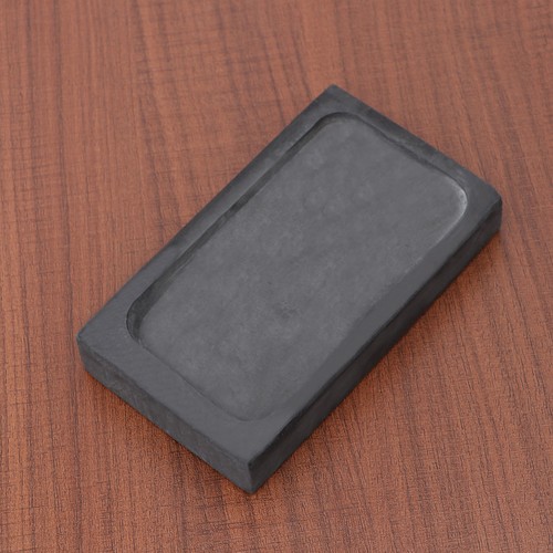 Rectangular black inkstone - rectangular,