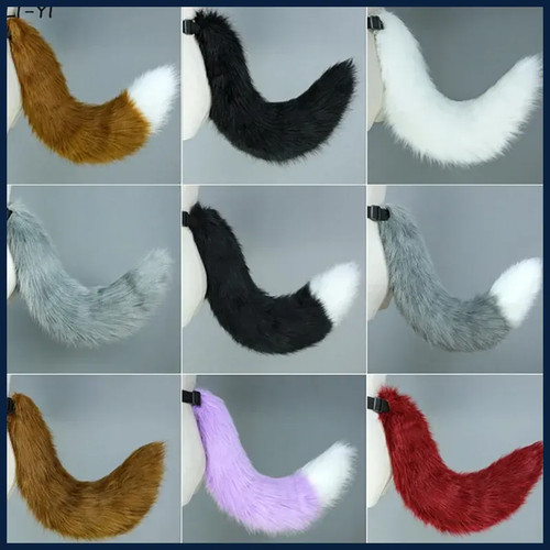 Colors animal tails - tails, plush