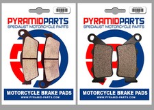 Front & Rear Brake Pads for