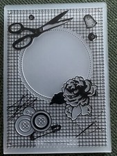 Embossing Folders x7. Various Sizes. (C0162)