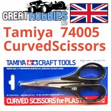 Tamiya 74005 Curved Scissors RC Car Body Plastic Model Craft Tools