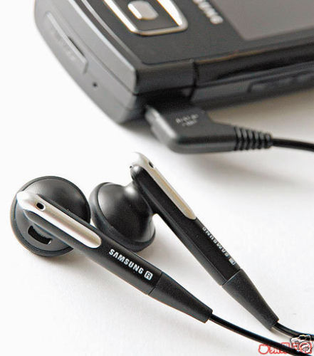 Genuine samsung black stereo - genuine,