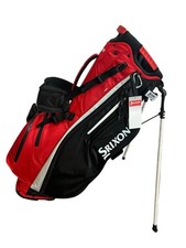 Srixon Golf Premium Golf Stand Bag Red White Black 6 Way Divider Brand New