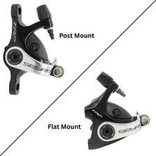 TRP Spyre Disc Brake Calliper Post/Flat Mount Dual Sided Easy Adjustment -H