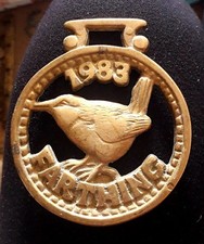 Antique Horse Brass    1983 Farthing  in great condition