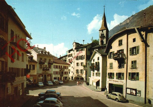 Picture postcard visp - picture, postcard-:visp