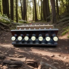 ? Architectural Salvage Gothic Reclaimed Organ Stops Vintage Repurpose Up Cycle