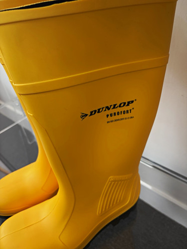 Dunlop purofort yellow - dunlop,