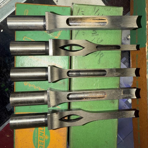 Four vintage mortise - four, (4)
