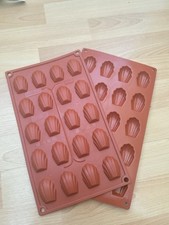 Pavoni Formaflex Silicone Non-Stick Mini-Madeleine Mould 20 Cup - N939 RRP £70