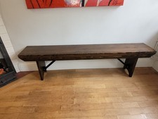wooden bench indoor/outdoor