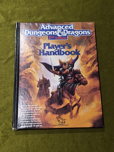 Players handbook 1989 - ad&d,