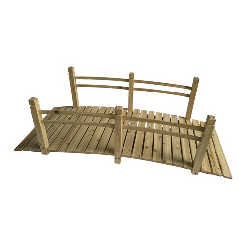 Garden bridge wooden - wooden,