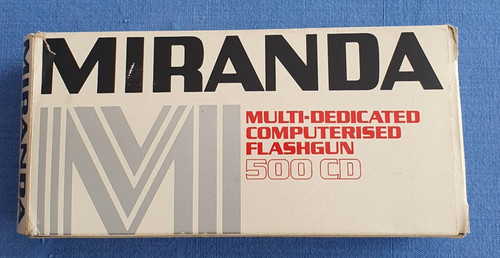 Miranda flashgun 500 - flashgun, cd