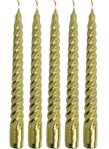 25cm pack twisted - 4, gold