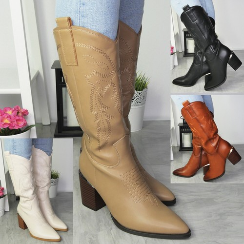 Cowboy western boots mid calf - mid,