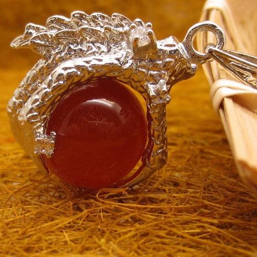 Natural stone sphere with - stone,