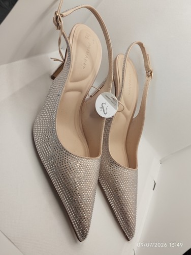 Women embellished slingback - embellished,