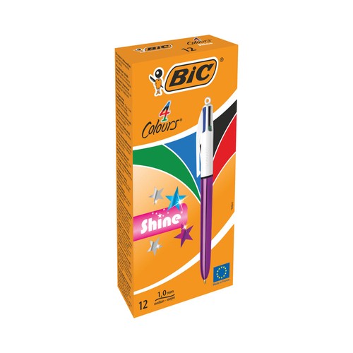 Bic colours shine ballpoint - 4,