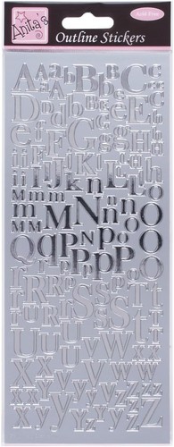 Anitas outline stickers mixed - outline, stickers,