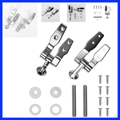 Toilet seat hinges - hinges,, zinc