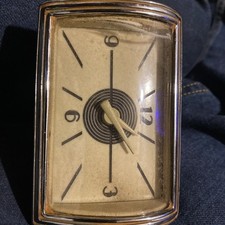 Vintage 1940 Lincoln Zephyr V12 Original  Dash Clock/ Untested