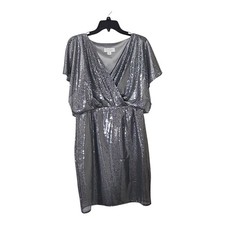 Jessica Simpson Silver Sequin