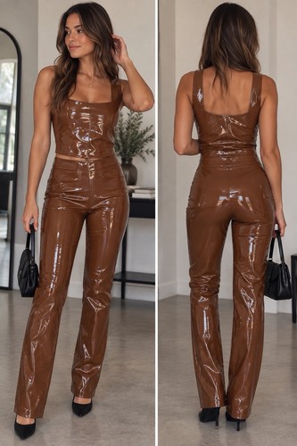Commando faux patent leather - faux,