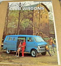 Vintage 1973 Ford Club Wagons