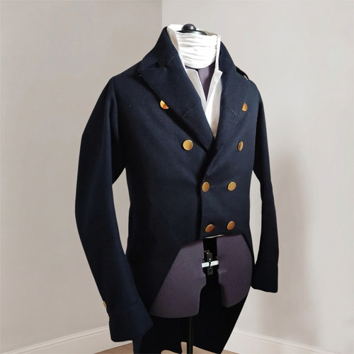 Men navy blue wool - navy,
