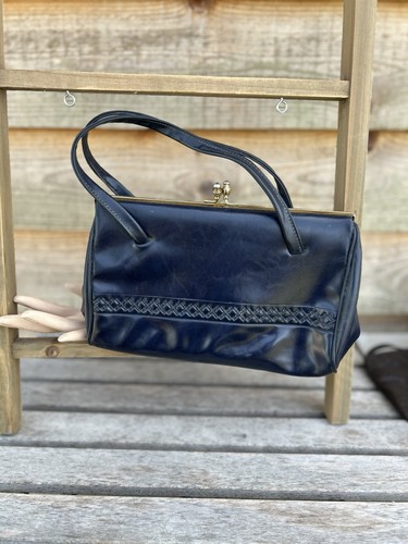 1960 navy blue vinyl - 1960’s,