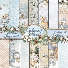 Whispers of Winter, Christmas Scrapbook Paper Pad – White Christmas Collection