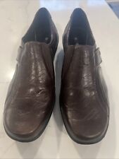 Romika Brown Leather Slip On