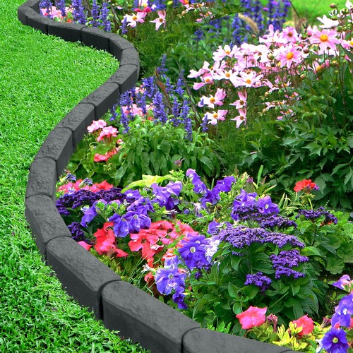 Grey garden edging stone - grey,