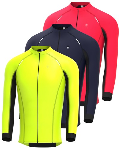Mens cycling jersey - jersey, long