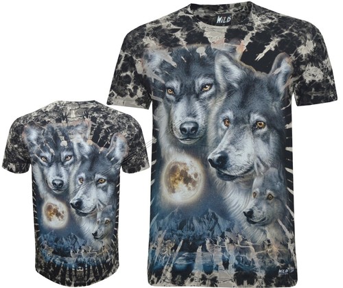 Wolves and the moon glow - the,