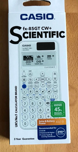 Casio 85gtcw solar battery - fx-85gtcw+, solar&battery