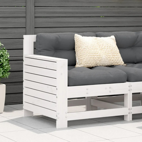 Walplus white armrest garden - walplus,